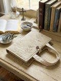Heirloom Script Quilted Premium Bookcover